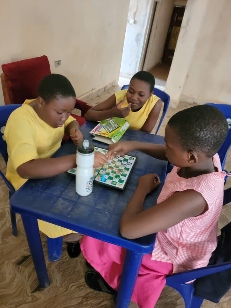 Students Playing